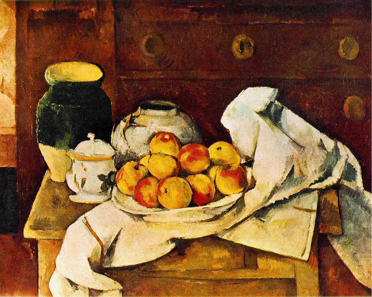 Paul Cézanne - Stilleben (1883-87) - Öl auf Leinwand - 65x81 cm - Fogg Art Museum, Harvard University