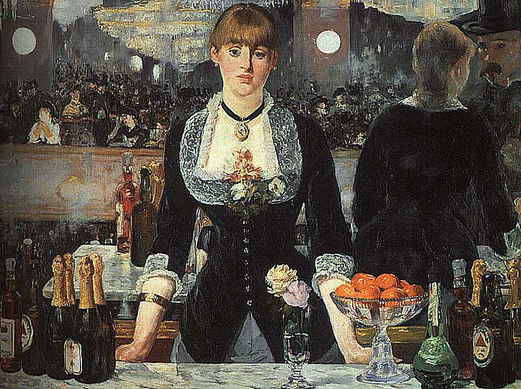 Edouard Manet - A Bar At Folies-Bergère