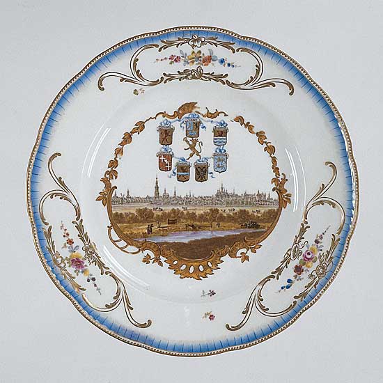 Teller - Meissen - 1772 - Durchmesser 24 cm - Rijksmuseum, Amsterdam