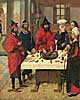 Dirk Bouts (Der Ältere) - Passahmahl (Flügel des Abendmahls-Altar) - nach 1464 - Öl auf Tafel - 88x71 cm - S. Pierre, Löwen
