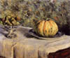 Gustave Caillebotte - Melone und Schale mit Feigen (1880)