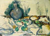 Paul Cézanne - Stilleben mit Wasserkrug (ca. 1892-93)