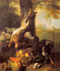 Alexandre-François Desportes - Stilleben mit Hase und Früchten (1711)