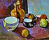 Henri Matisse - Geschirr und Früchte (1901) - Öl auf Leinwand - L'Hermitage, St. Petersburg