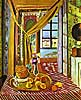 Henri Matisse - Raum mit Phonograph (1924) - Öl auf Leinwand - Private Sammlung