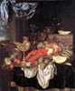 Abraham van Beyeren - Grosses Stilleben mit Hummer (1653)