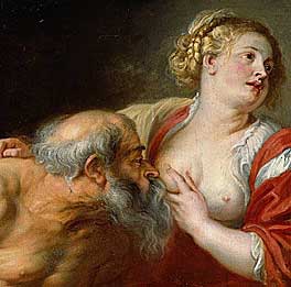 Rubens - Cimon und Pero - 1630 - Öl auf Leinwand - 155x190 cm - Rijksmuseum, Amsterdam (Bildauschnitt)