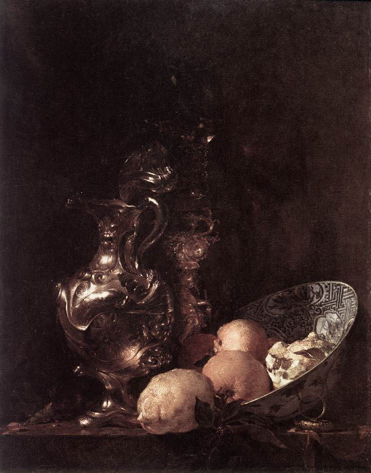 Willem Kalf - Stilleben (undatiert) - Öl auf Leinwand - Rijksmuseum, Amsterdam