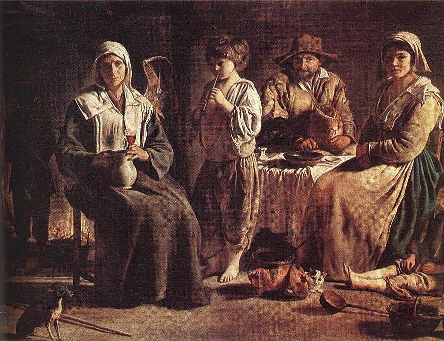 Louis Le Nain - Bauernfamilie  (1642)