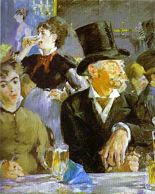 Edouard Manet - Bock Drinkers (1878) - Öl auf Leinwand - The Walters Art Gallery, Baltimore