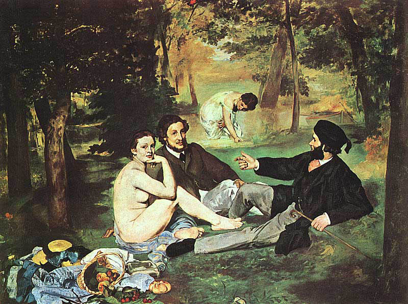 Edouard Manet - Le Déjeuner sur l'Herbe (1863)
