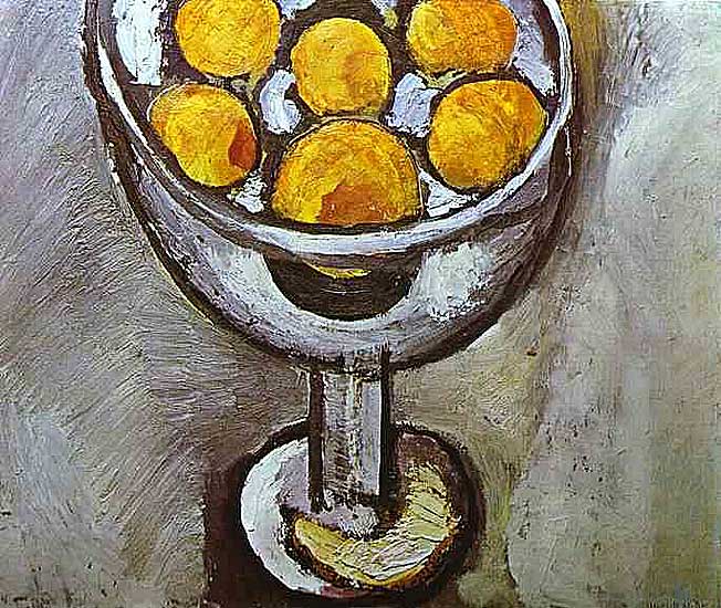Henri Matisse - Schale mit Orangen (1916) - Öl auf Leinwand - Private Sammlung
