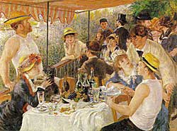 Pierre-Auguste Renoir - Frühstück der Ruderer (1881) - Öl auf Leinwand - 130x173 cm - Phillips Memorial Gallery, Washington
