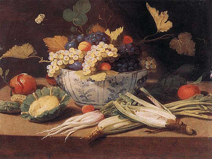 Jan van Kessel - Stilleben mit Gemüse - Öl auf Leinwand - Civic Museum Prato