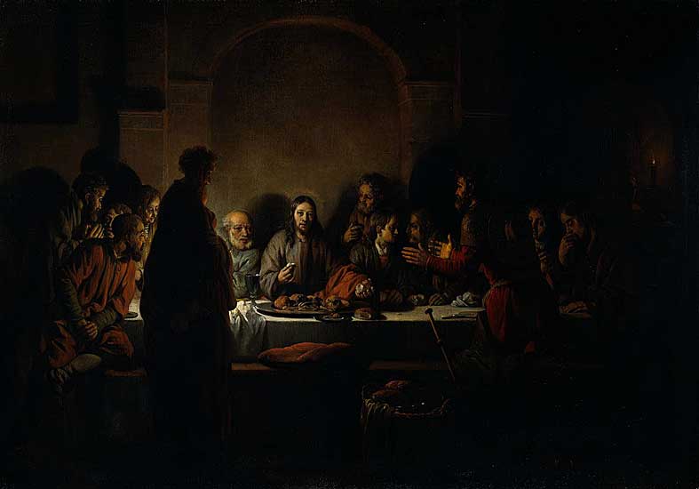 Gerbrand van den Eeckhout - The Last Supper - 1664 - Oil on Canvas - 100x142 cm - Rijksmuseum Amsterdam