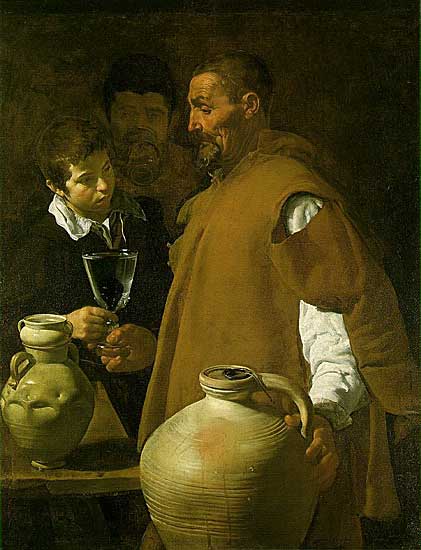 Diego Velázquez - The Waterseller of Seville - 1623 - Oil on Canvas - 107x81 cm - Wellington Museum, London