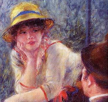 Freunde Renoirs: Baron Raoul Barbier und Alphonsine Fournaise