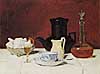 Albert Anker - Kaffee und Cognac