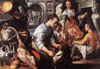 Joachim Beuckelaer - Christus im Haus von Martha und Maria (1565)