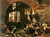 Albert Bierstadt - The Arch of Octavius (Römischer Fischmarkt)