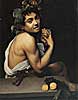 Michelangelo Caravaggio Merisi - Kranker Bacchus (oder Satyr mit Trauben) - 1592/93