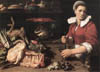 Frans Snyders - Köchin mit Lebensmitteln (nach 1630)
