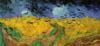 Vincent van Gogh - Weizenfeld unter dramatischem Himmel (1890)