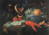 Jan van Kessel - Stilleben mit Früchten und Muscheln (1653)