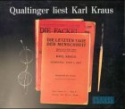 Karl Kraus - Die letzten Tage der Menschheit (Audio CD)