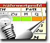 Schlüssel für Nährwertprofil