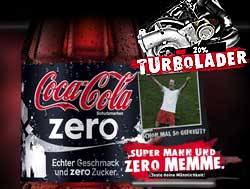 Cola Zero für echte Männer